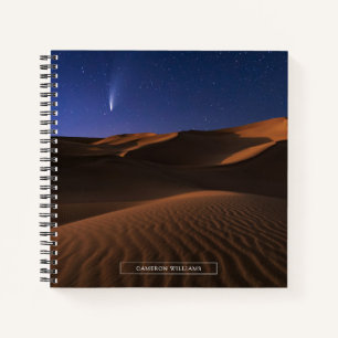 Wüsten   Sanddüne Galaxy Notizbuch