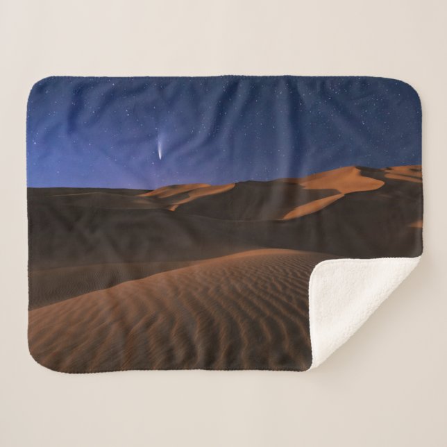Wüsten | Sanddüne Galaxy Sherpadecke (Vorderseite (Horizontal))