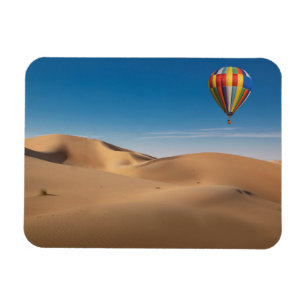 Wüsten Sanddünen in der Wüste von Dubai Magnet