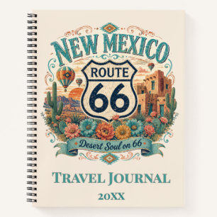 Wüsten-Seelen-Route 66 Südwest-Journal-Stimmung Notizbuch