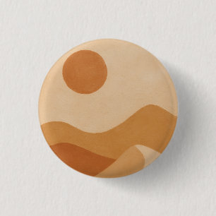 Wüsten-Sonnen-Minimal Button