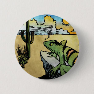 Wüsten-Sonnenaufgang Button