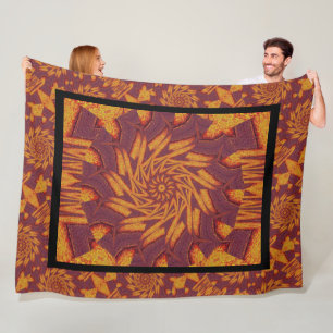 Wüsten-Sonnenblume Fleecedecke