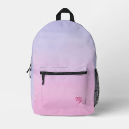 Wüsten-Sonnenuntergangs-Rucksack  Bedruckter Rucksack