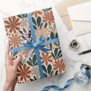 Wüsten-Sukkulentenblüten Geschenkpapier