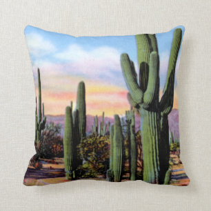 Wüsten-Szene Arizonas Sonoran Kissen