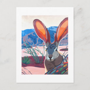 Wüsten Szene Postkarte