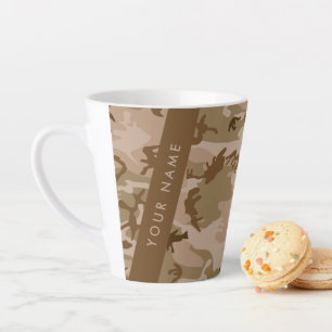 Wüsten-Tarnmuster, Ihr Name, Personalisieren Milchtasse