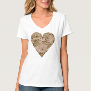 Wüsten-Tarnmuster, Militär-Muster, Armee T-Shirt