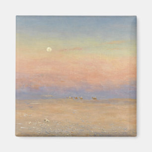 Wüsten-Wohnwagen Magnet