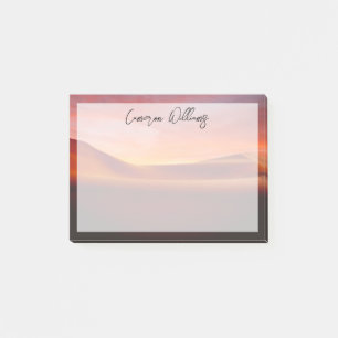 Wüsten Wüstenlandschaft Post-it Klebezettel