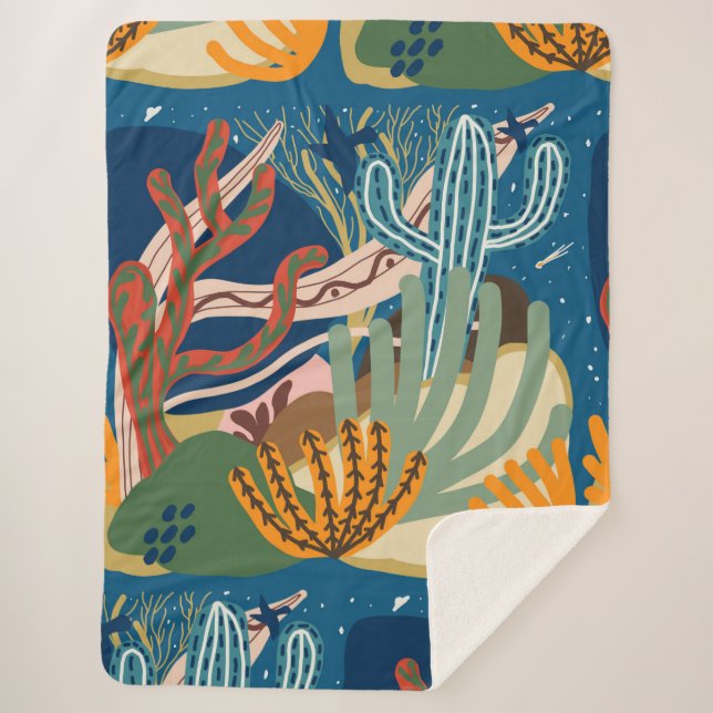 Wüstenabende Sherpadecke (Vorderseite)