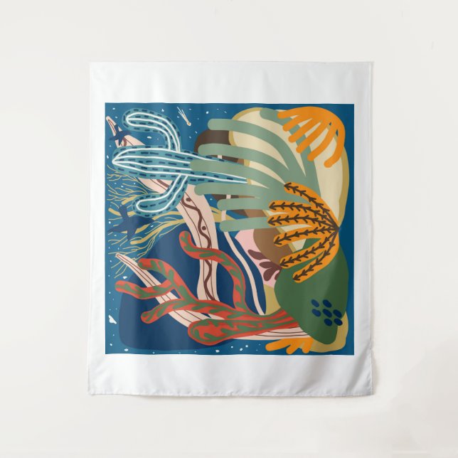 Wüstenabende Wandteppich (Vorderseite)