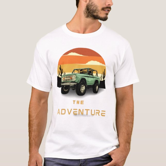 Wüstenabenteuer Männer T-Shirt (Vorderseite)