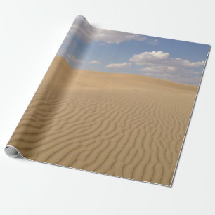 Wüstenansicht bei Tag Geschenkpapier