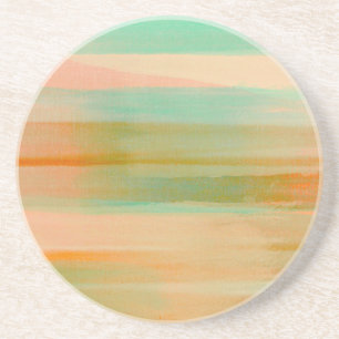 Wüstenfarben Südwestlicher Sonnenuntergang Aqua Or Getränkeuntersetzer