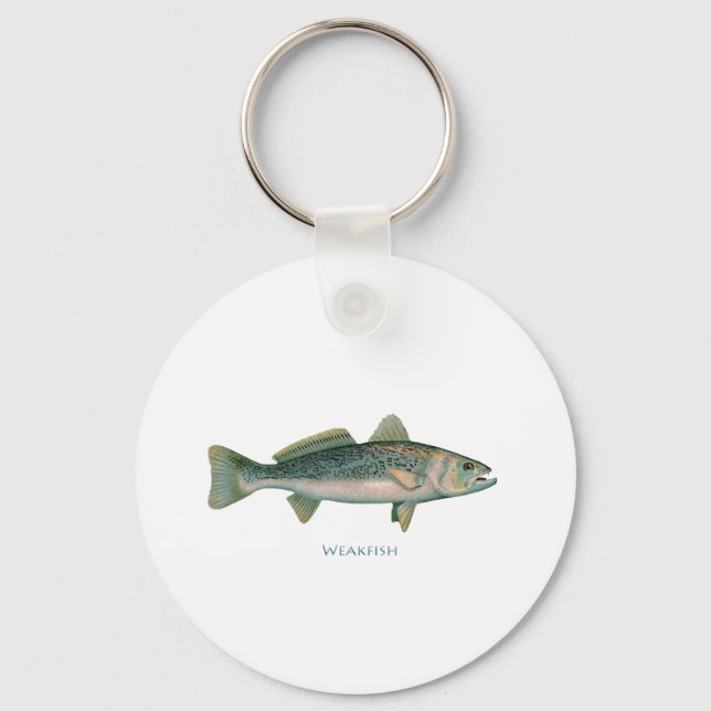 Wüstenfisch Schlüsselanhänger (Vorderseite)