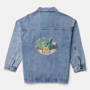 Wüstengarten   Braut   Jeansjacke