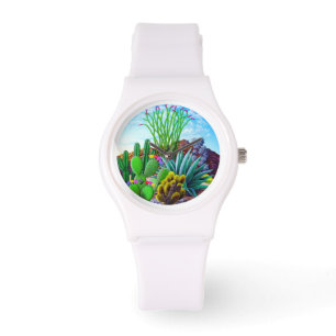 Wüstengarten Womens beobachten Armbanduhr