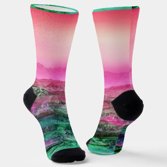Wüstengebirge Socken (Gewinkelt)