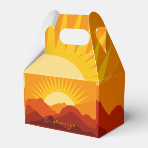 Wüstengebirge Sunset Thunder_Cove Geschenkschachtel