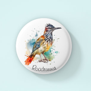 Wüstengeist, Roadrunner in Wasserfarbe, kundenspez Flaschenöffner