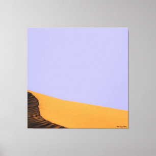 Wüstengewölbte Canvas Leinwanddruck