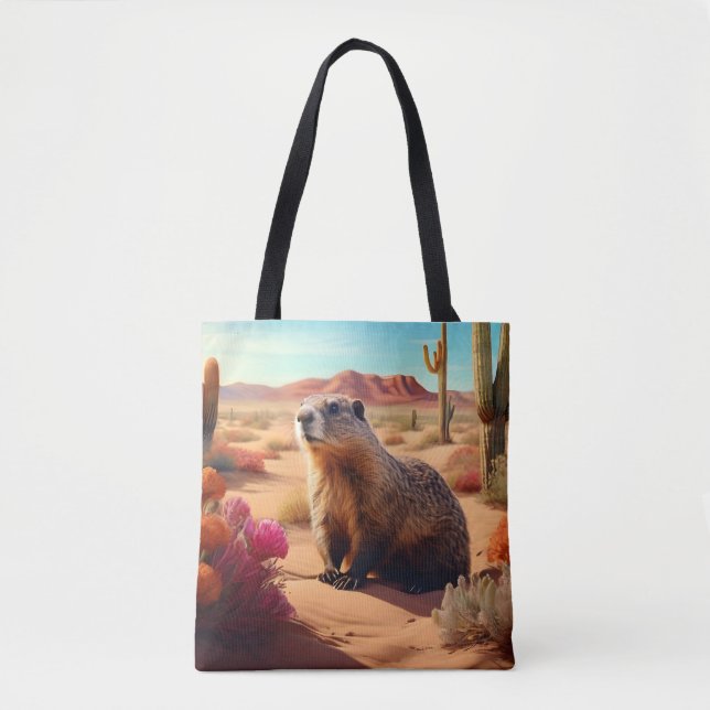 Wüstengroundhog Tasche (Vorderseite)