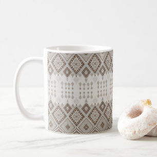 Wüstenharmonie Braun Marokkanisch Geometrisch Stam Kaffeetasse
