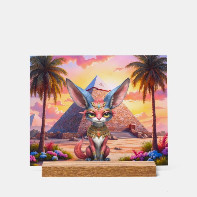 Wüstenheiliger Wächter Acrylschild (Vorderseite)