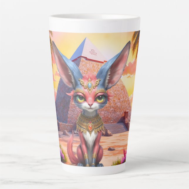 Wüstenheiliger Wächter Milchtasse (Vorderseite)