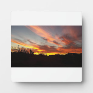 Wüstenhimmel Fotoplatte