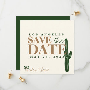 Wüstenhochzeitsthema Save The Date