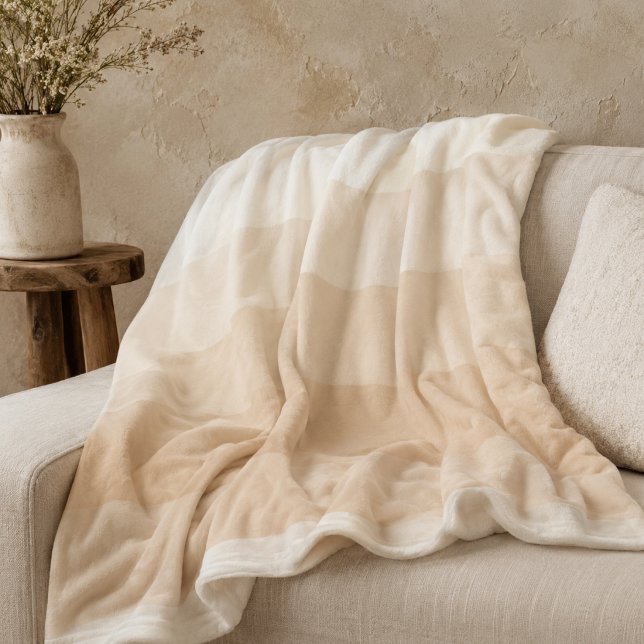 Wüstenhorizont-Lagen-Fleece-Decke Fleecedecke (Von Creator hochgeladen)
