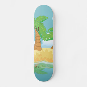 Wüsteninsel Skateboard