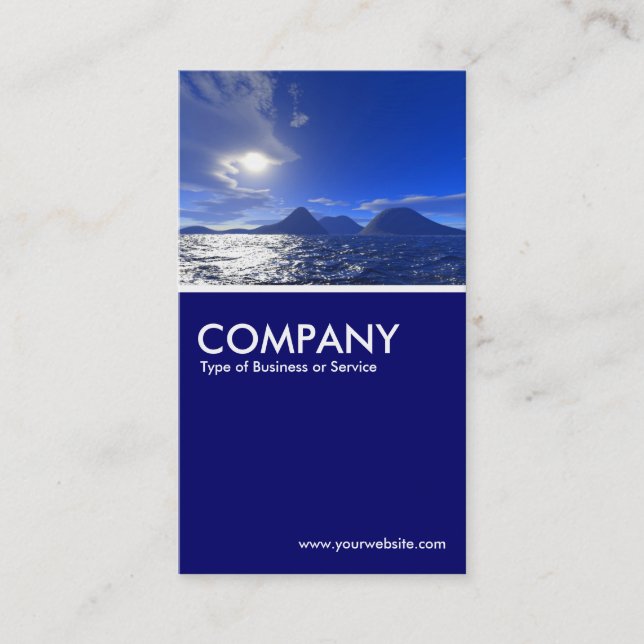 Wüsteninseln Visitenkarte (Vorderseite)