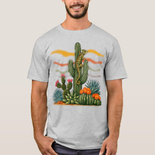 Wüstenkaktus-Shirt, Südwest-Kaktus-T-Shirt, Boho W T-Shirt