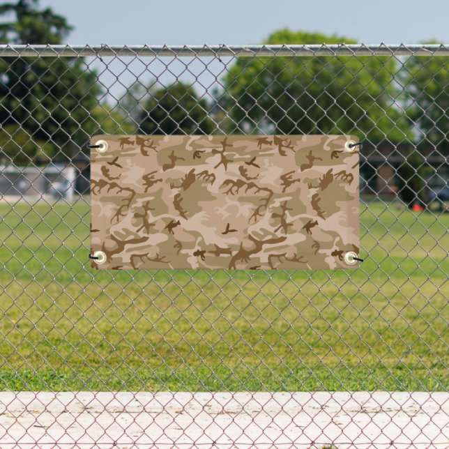 Wüstenkampfmuster, militärisches Muster, Armee Banner (Insitu)