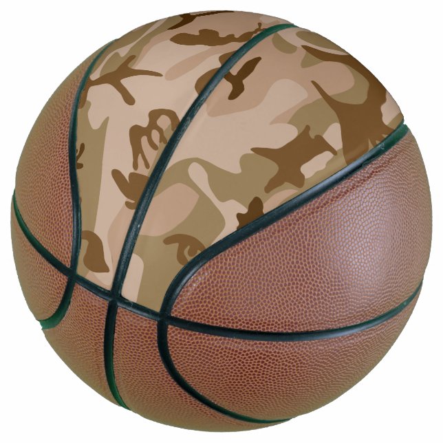 Wüstenkampfmuster, militärisches Muster, Armee Basketball (angewinkelt)