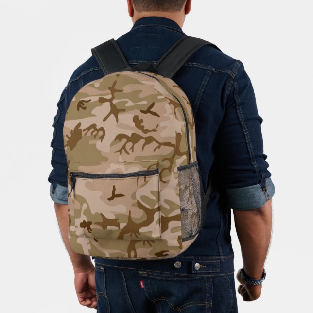 Wüstenkampfmuster, militärisches Muster, Armee Bedruckter Rucksack (Insitu (Modell))