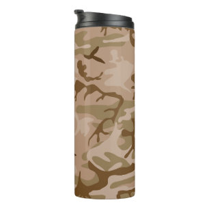 Wüstenkampfmuster, militärisches Muster, Armee Thermosbecher
