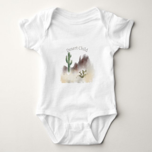 Wüstenkind | Baby Bodysuit | Strampler (Vorderseite)