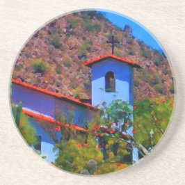 Wüstenkirche Getränkeuntersetzer