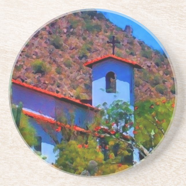 Wüstenkirche Getränkeuntersetzer (Vorne)