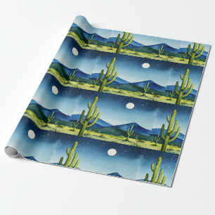 Wüstenlandschaft Geschenkpapier
