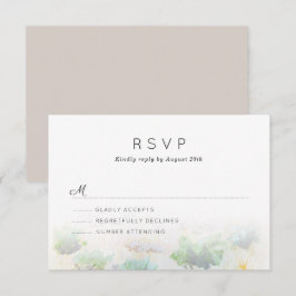 Wüstenlandschaft Hochzeit RSVP