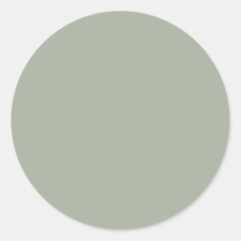 Wüstenlandschaft, solide Farbe Runder Aufkleber