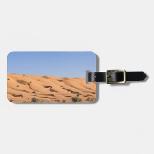 Wüstenlandschaft Wahiba Sands - Oman Gepäckanhänger