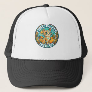 Wüstenmirage-Katze Katzenmutter-Geschenkidee - Wüs Truckerkappe