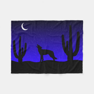 Wüstennacht Fleecedecke